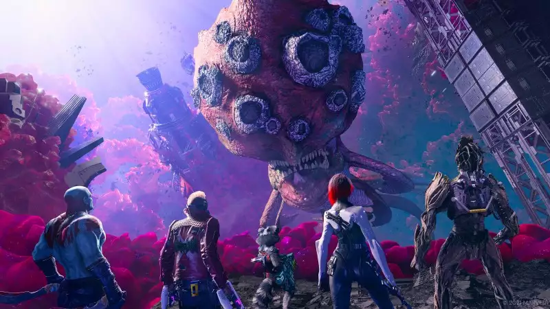 Guardians of the Galaxy is a new take on the Marvel franchise. (Picture: Square Enix)