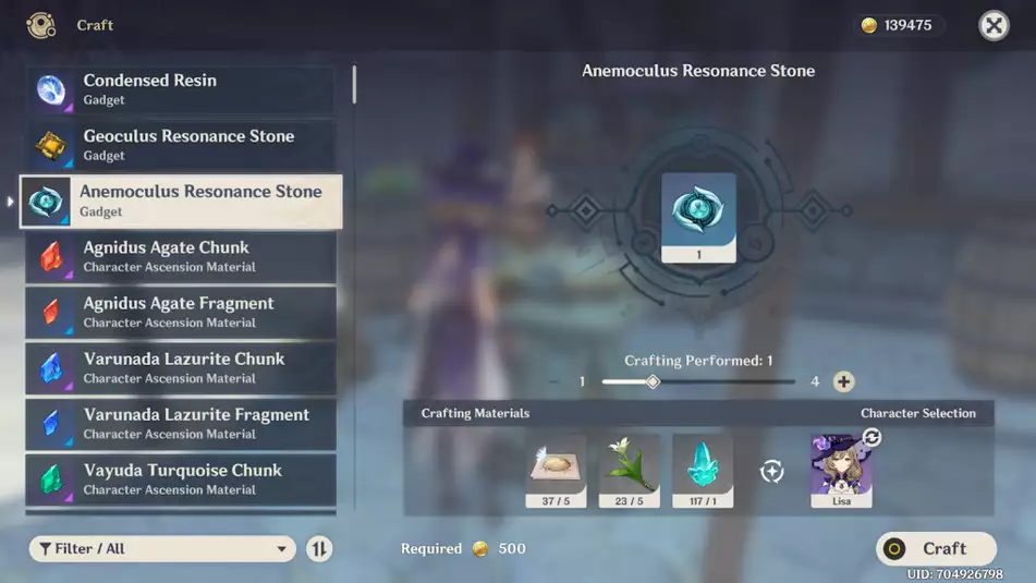 Genshin Impact Resonance Stone Guide How To Find Make And Use Them Ginx Esports Tv