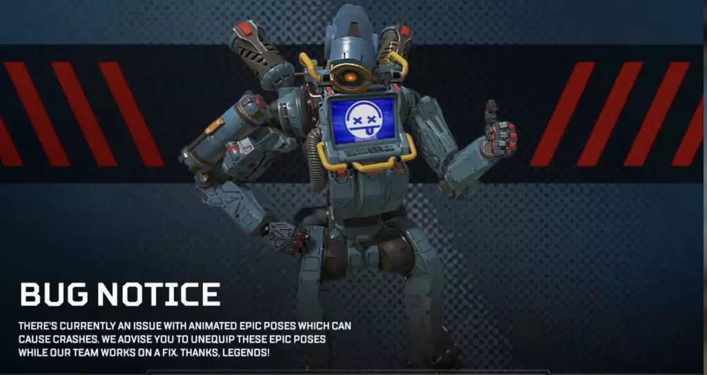Apex Legends crashes epic animated poses bug how to fix
