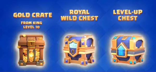 clash royale champions update gold chest new chest royal wild chest