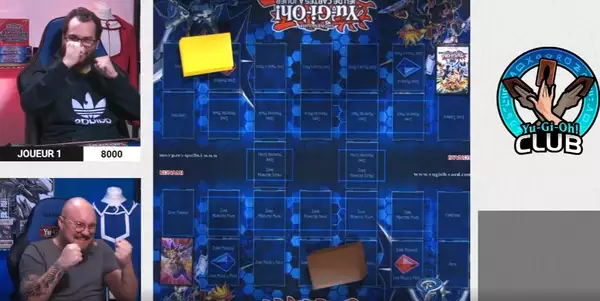 Twitch streamer SuperZouloux Yu-gi-oh Battle Sequence Duel emblématique 