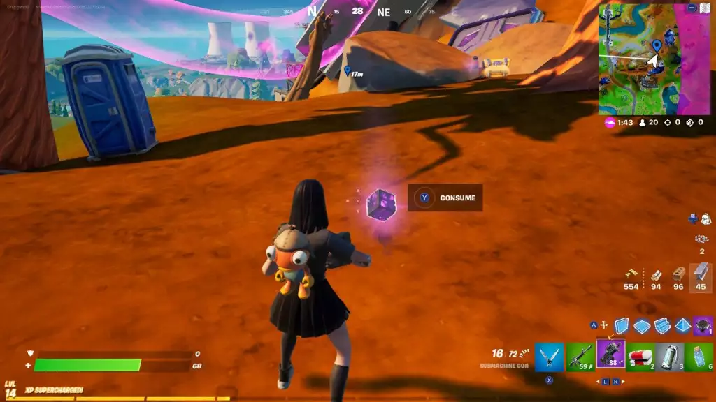 Fortnite Consume Shadow Stone Phase 3 seconds