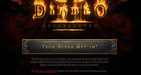 Diablo 2 resurrected technical alpha test dates times how to join content