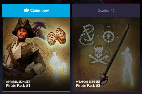 New World Prime Rewards How To Claim Pirate Pack Loot Ginx Esports Tv