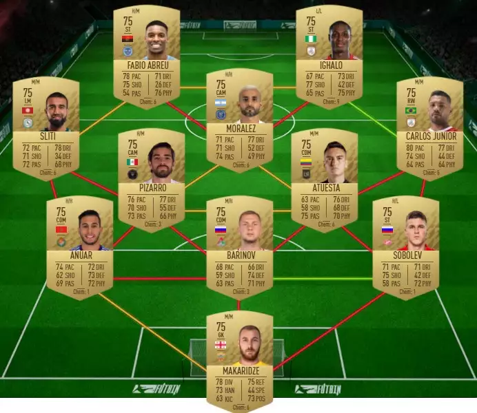 Kante FIFA 22 Flashback gold squad