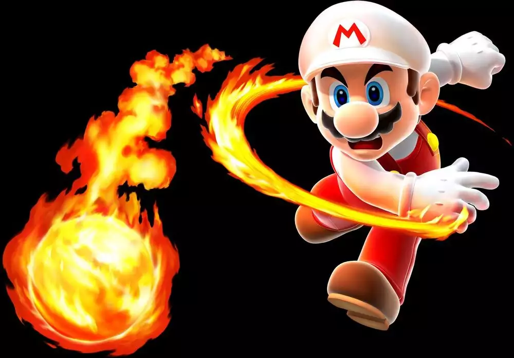 Fire Mario or Fiery Mario in the Super Mario Bros. video game. (Picture: Nintendo)
