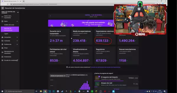 Thegrefg S Fortnite Galactus Stream Becomes Most Watched In Twitch History Ginx Esports Tv