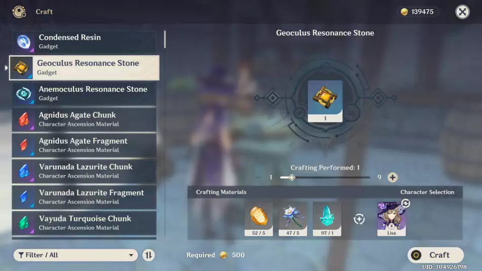 Genshin Impact Resonance Stone Guide How To Find Make And Use Them Ginx Esports Tv